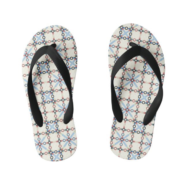 Moroccan Zelije!Moroccan Zellige Kinderbadesandalen (Fußbett)