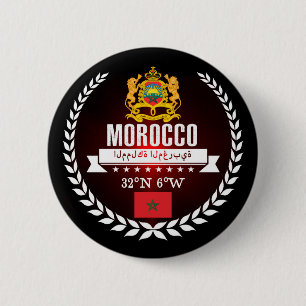 Morocco Button