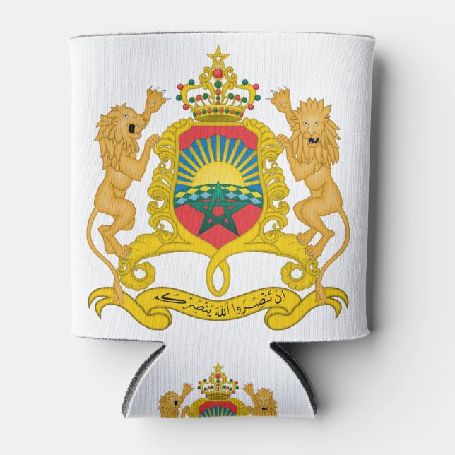 Morocco-Emblem Dosenkühler (Vorderseite)