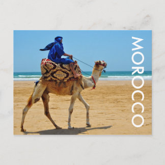 Morocco-Karab-Rivierstrand am Kamm Postkarte
