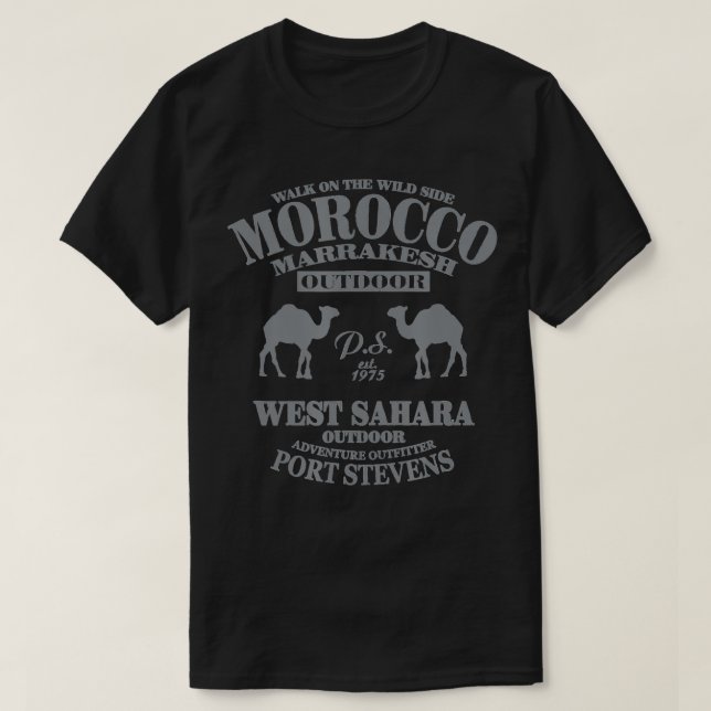 Morocco  Marrakech  Sahara  T-Shirt (Design vorne)