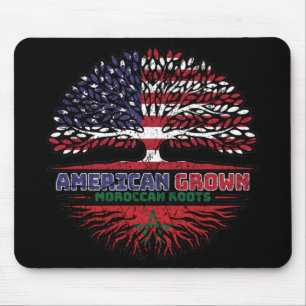Morocco Moroccan US American United States Mousepad