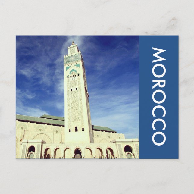Morocco Postkarte (Vorderseite)