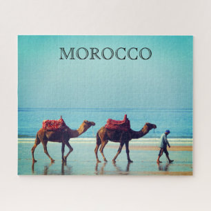 Morocco-Strandkamele