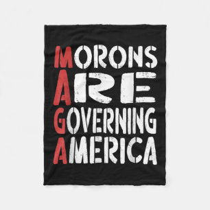 Morone regieren Amerika das sonnige T-Shirt _1 Fleecedecke