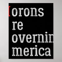 Moronen regieren Amerika gegen Trump