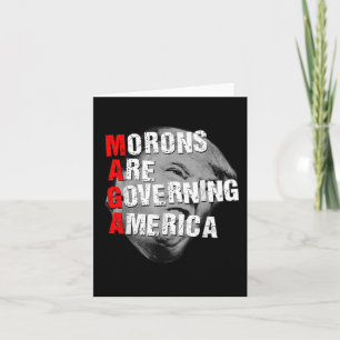 Moronen regieren Amerika lustig Trump 2025 Karte