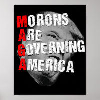 Moronen regieren Amerika lustig Trump 2025