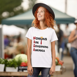 Moronen regieren Amerika politisch T-Shirt