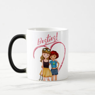 Morpher Mug Bestie pour les meilleurs amis pour le