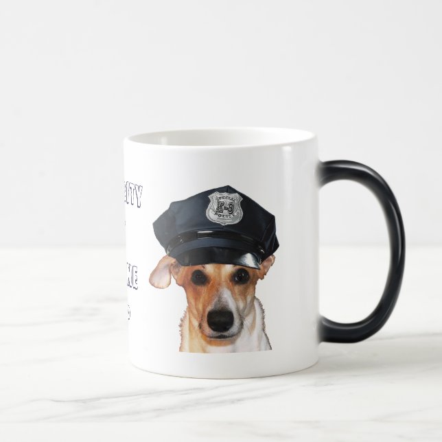 Morpher Mug - Sécurité par K-9 Cop (Droite)