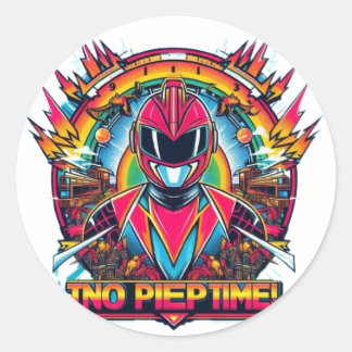 Morphin Time Lazary Designs Runder Aufkleber
