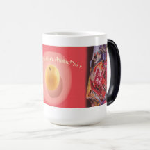 Morphing Heart Collage Tasse