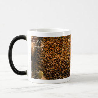 Morphing mug with coffee theme  verwandlungstasse