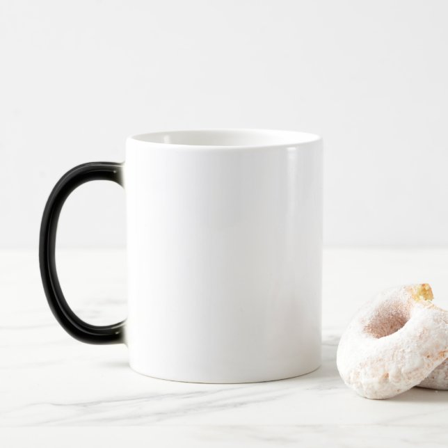 Morphing Tasse, 11 oz Verwandlungstasse (Mit Donut)