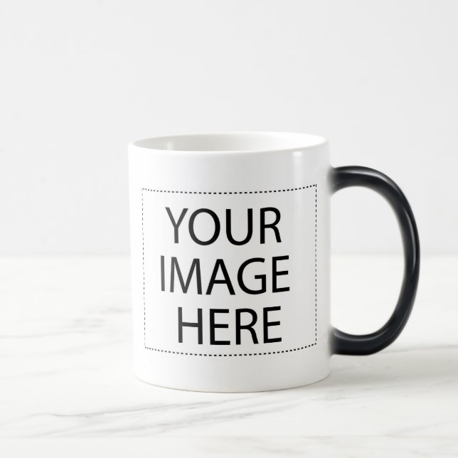 Morphing-Tasse - durch 11oz-Kaffeevorlage Verwandlungstasse (Rechts)