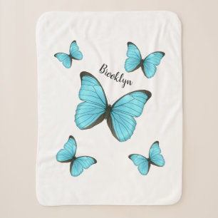 Morpho-Schmetterlinge Cartoon-Abbildung Sherpadecke
