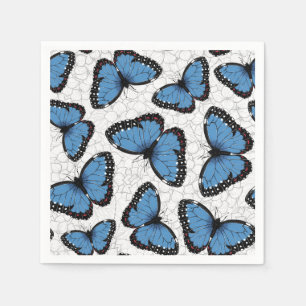 Morpho-Schmetterlinge Serviette
