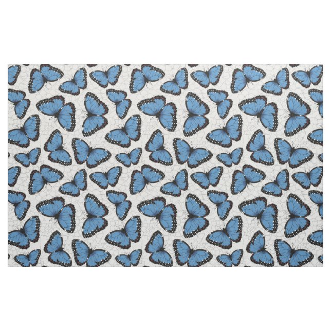 Morpho-Schmetterlinge Stoff (Fat Quarter (45,7 x 55,9 cm))