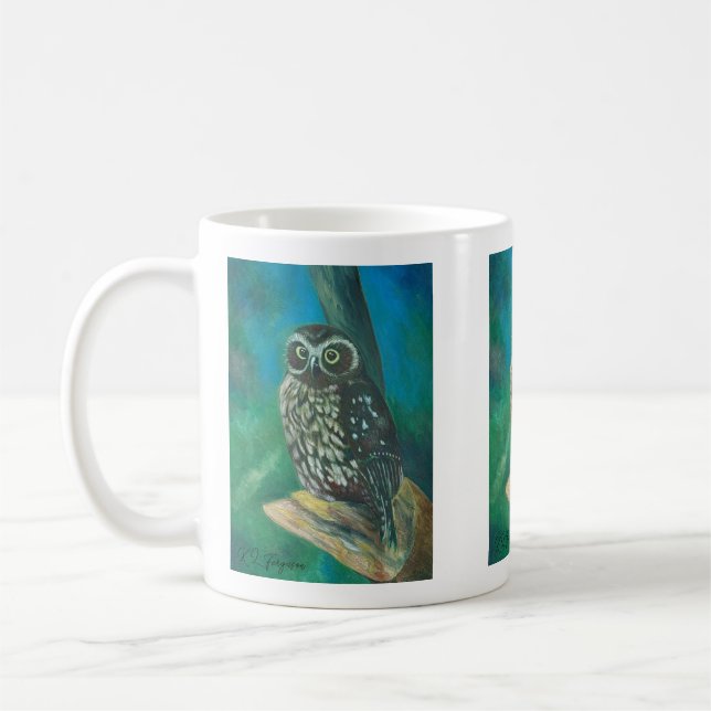 Morpork Owl Mug (Gauche)