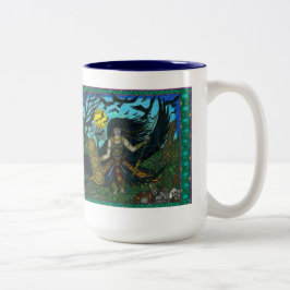 Morrigain band los zweifarbige tasse