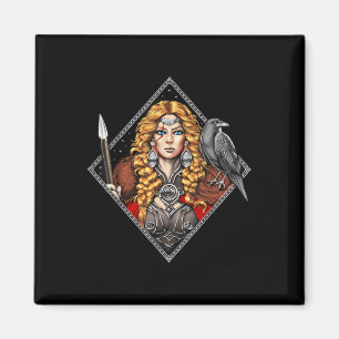 Morrigan Goddess Celtic Mythology Pagan Deity of W Magnet