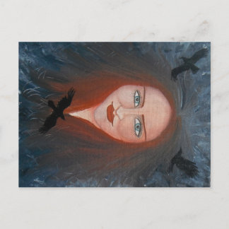Morrígan Postkarte