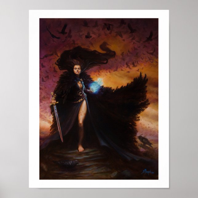 Morrighan-Poster Poster (Vorne)