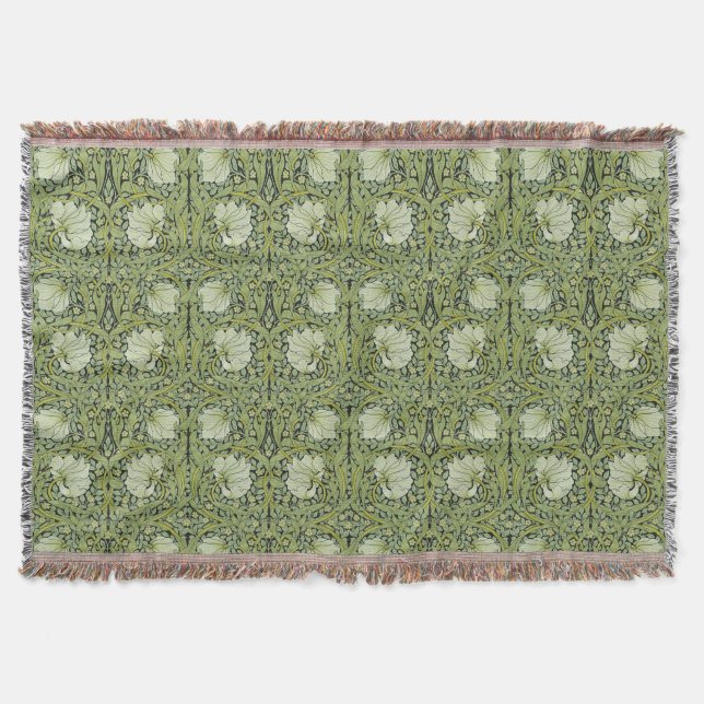 Morris 1876 Vintages Pimpernell-Muster Decke (Vorderseite)