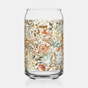 Morris Acanthus Floral Crewel Stickerei Muster Dosenglas