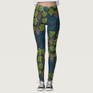 Morris - Antique 1873 Trauben & Verlass & Weinmust Leggings