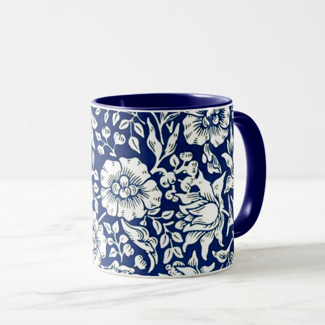 Morris - Blaue Malve, Tasse (VorderseiteRechts)