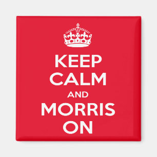 Morris Dancer - Behalt Calm Morris on Magnet