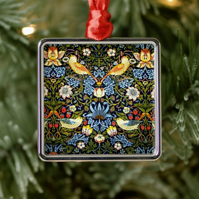 Morris - Erdbeerdieb Ornament Aus Metall (Baum)