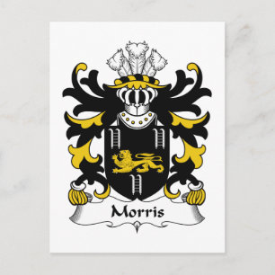 Morris Familienwappen Postkarte