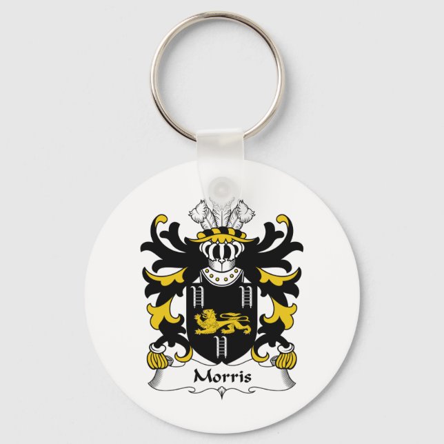 Morris Familienwappen Schlüsselanhänger (Vorderseite)