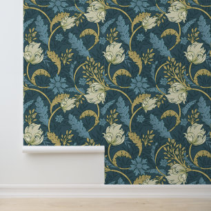 Morris Garden Blue & Ivory Tapete