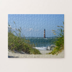 Morris-Insel-Leuchtturm-Gehweg