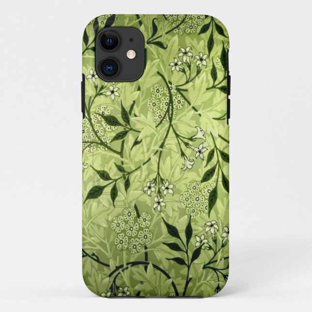 Morris-Jasmin-Tapete Case-Mate iPhone Hülle (Rückseite)