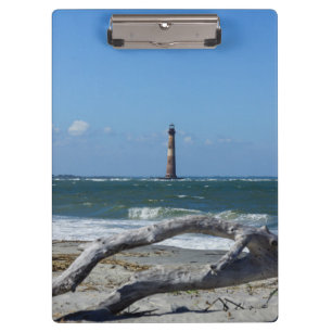 Morris Leuchtturm und Baum bleiben Klemmbrett