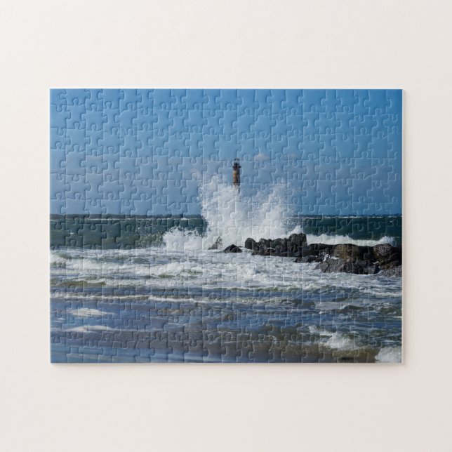 Morris Lighthouse Splash (Horizontal)