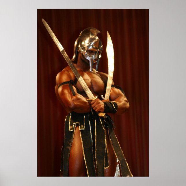 Morris Mendez als Gladiator Poster (Vorne)