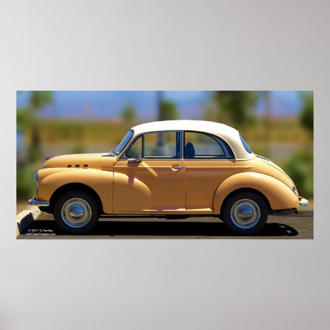 MORRIS MINOR 1000 POSTER (Vorne)
