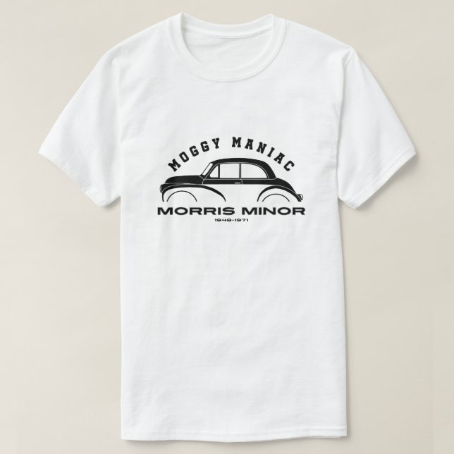 Morris Minor Classic Moggy T-Shirt (Design vorne)