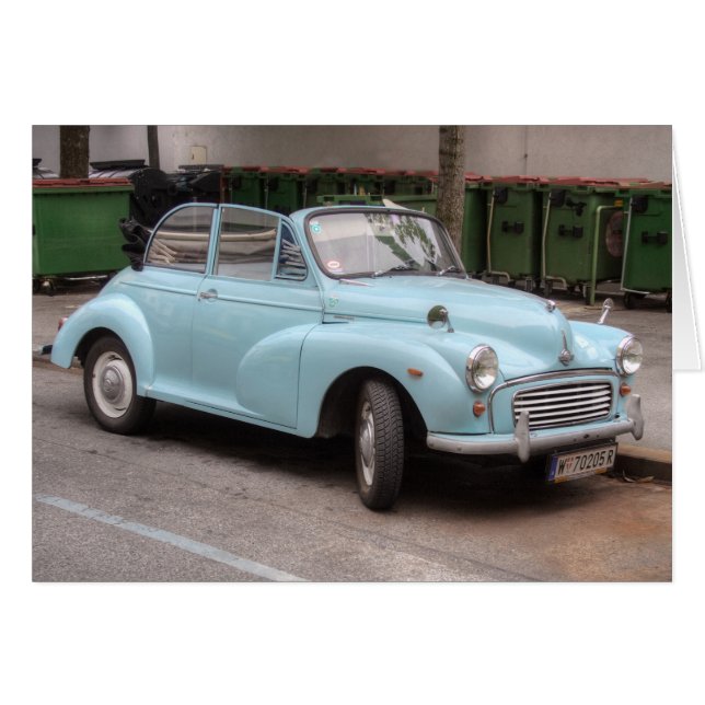Morris Minor Convertible Tourist (Vorderseite (Horizontal))