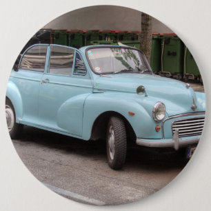 Morris Minor Convertible Tourist Button