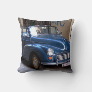 Morris Minor Convertible Tourist Kissen
