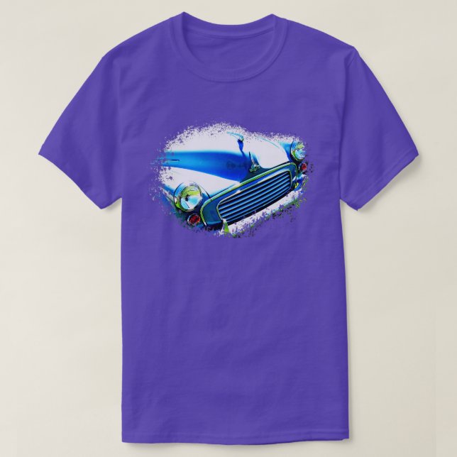 Morris Minor der 1960er Jahre Britische Klassik-El T-Shirt (Design vorne)