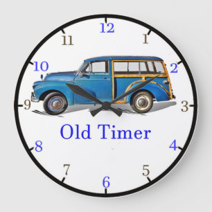 Morris Minor Wall Clock Große Wanduhr
