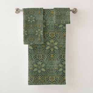 Morris Persian Elegance: The Ispahan Tepet Rug Badhandtuch Set